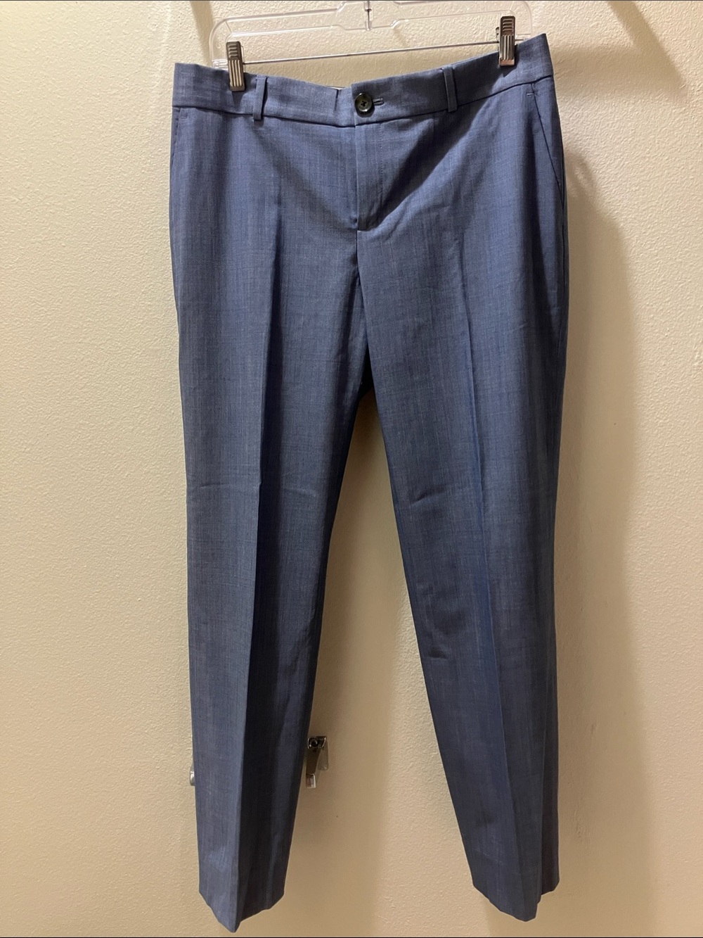 Banana Republic Martin Dress Pants in Slate Blue Lined 8